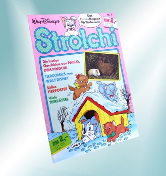 Walt Disneys Strolchi Comic-Magazin Nr. 1: Winterfreuden von Ehapa